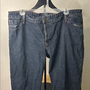 Levi's Boot Cut Jeans in Dark Blue